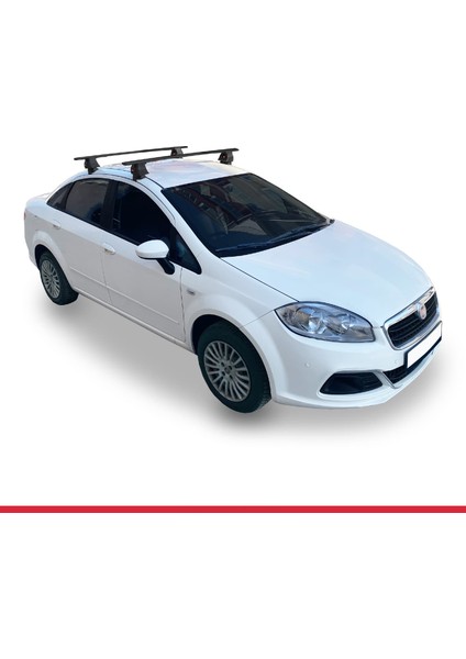 Fiat Linea (323) 2007-2016 Arası ile Uyumlu Ace-4 Ara Atkı Tavan Barı Siyah 2 Adet modelleri