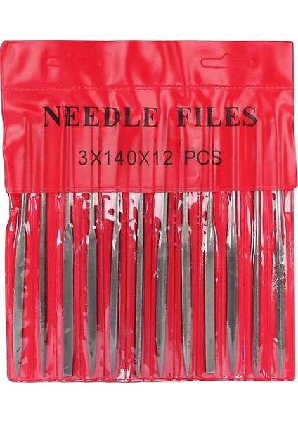 Vınko 10 Lu Elmas Saatçi Eğe Seti 140 X 50 X 3 Mm. (1 Takım)