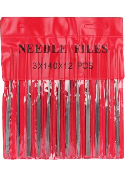 Vınko 10 Lu Elmas Saatçi Eğe Seti 140 X 50 X 3 Mm. (1 Takım)
