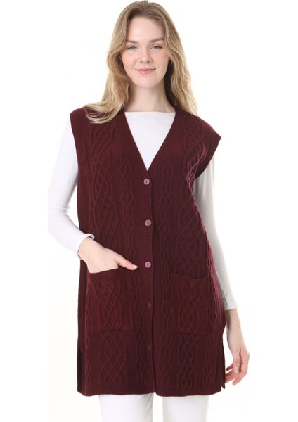 Triko Harttuş Uzun Yelek fırsatları