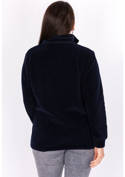 Kadın Lacivert Polar Hırka fırsatları