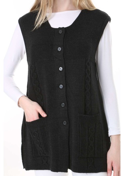 Triko Harttuş Yelek