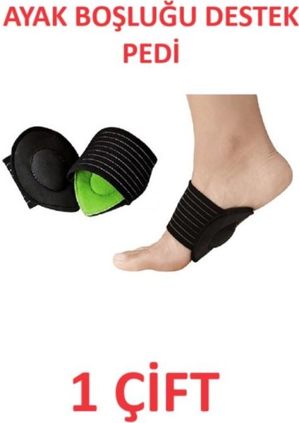 Ayak destek pedi, esnek boşluk doldurma, konfor sağlayan çift ped