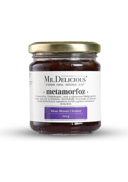 Yaban Mersini Chutney