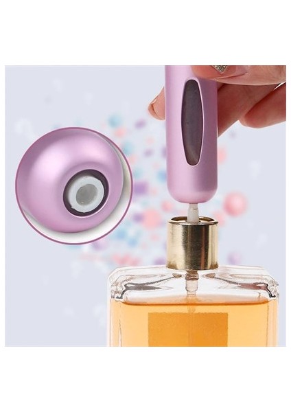 Parfüm Şişesinden Dolabilir Yedek Cep Parfüm Şişesi Aparatı modelleri