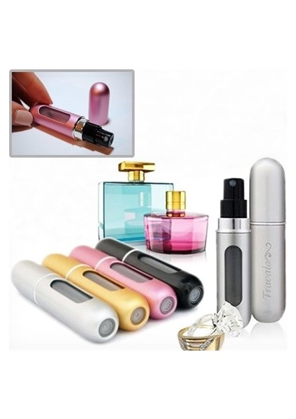 Parfüm Şişesinden Dolabilir Yedek Cep Parfüm Şişesi Aparatı indirimleri