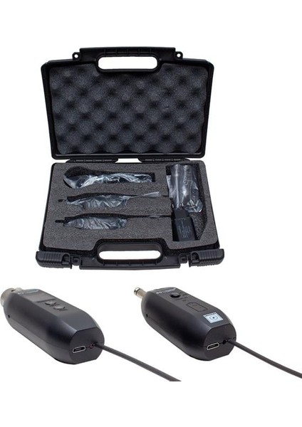 Magicvoice MV-19593 Uhf Kablosuz Mikrofon ve Amfi Aksesuar Set