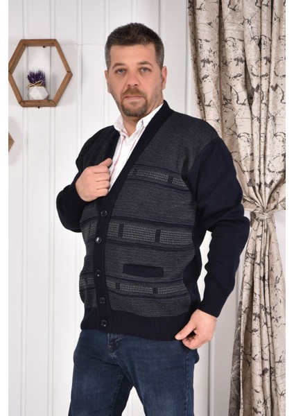 Düğmeli Çift Cepli Hırka modelleri