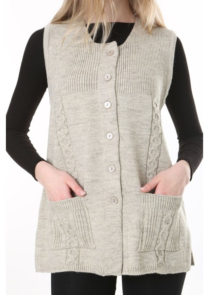 Triko Harttuş Yelek