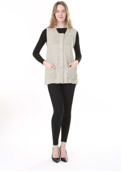 Triko Harttuş Yelek