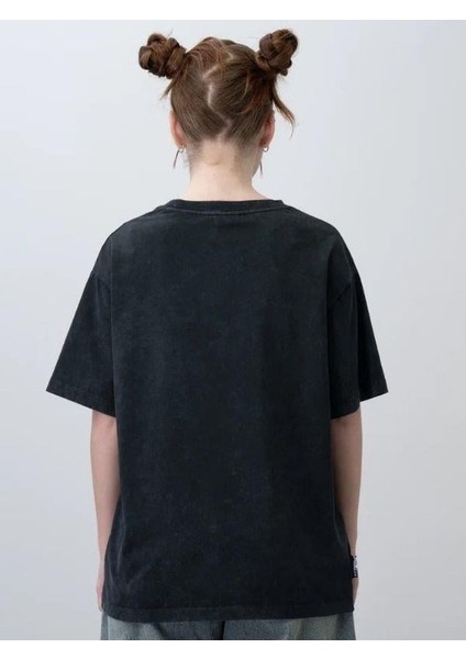 Kız Çocuk Ayıcık Baskılı Oversize T-Shirt fırsatları