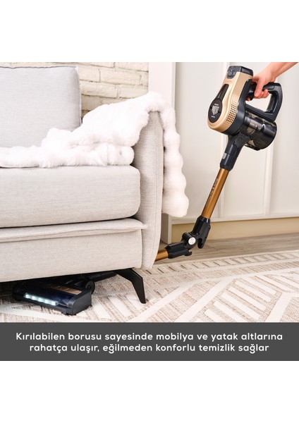Power Up Pro 25 W Dik Süpürge Mineral Gold indirimleri