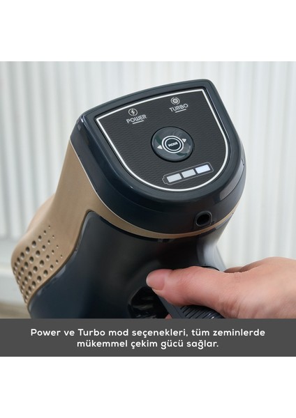 Power Up Pro 25 W Dik Süpürge Mineral Gold