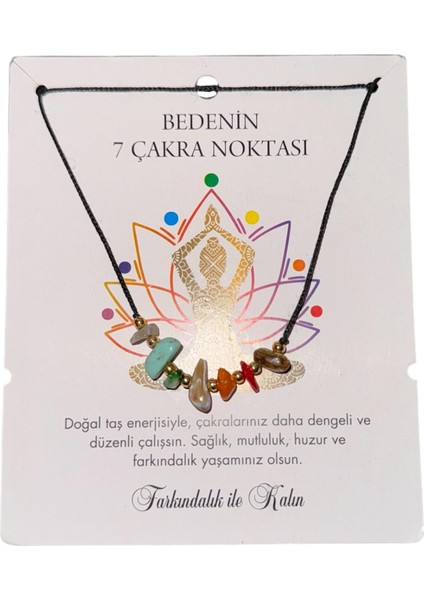 Yedi Çakra Doğal Taş Enerjisi Ip Kolye fiyatları