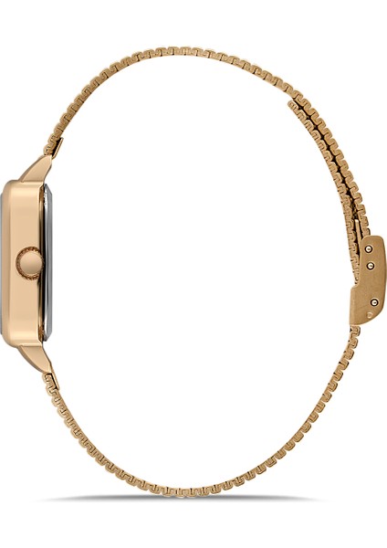 Kadın Minimal Gold Kare Kasa Çelik Kol Saati TCTSB000501S0229 fiyatları