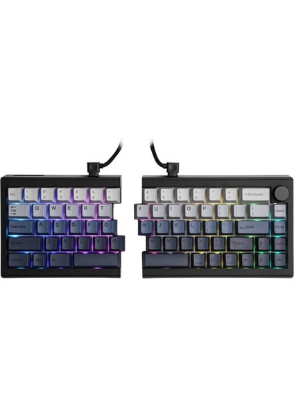 Epomaker Split 65 Siyah Flamingo Switch Rgb Kablosuz Hotswap Mekanik Gaming Klavye modelleri