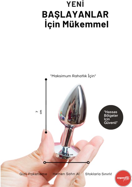 Jel Strawberry 125 ml & Temizleme Pompası & Metal Taşlı Plug modelleri