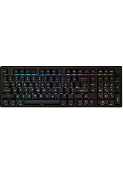 Epomaker GALAXY100 Qmk/vıa Siyah Wisteria Switch Rgb Kablosuz Hotswap Mekanik Gaming Klavye