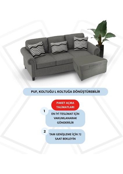 Ultra Kalın Katlanır Sünger Yatak, Yer Yatağı, Katlanır Yer Minderi, Katlanır Yatak, Misafir Yatağı 80x180x14, Gri Puantiyeli