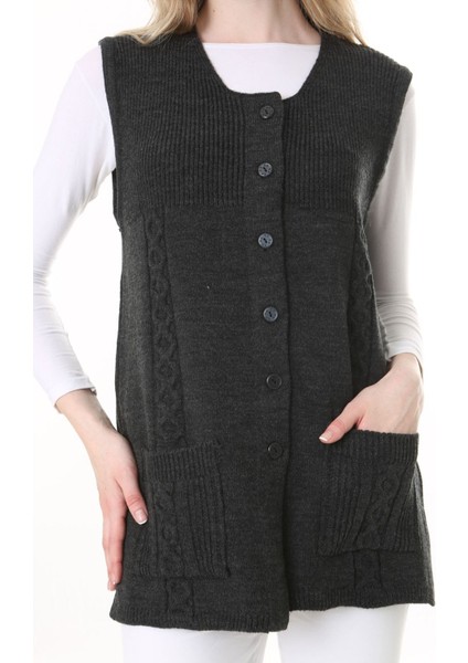 Triko Harttuş Yelek