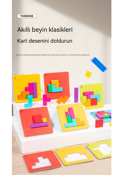 108 Iki Oyuncu Çocuk Eğitimsel Düşünme Bulmacası (Yurt Dışından) modelleri