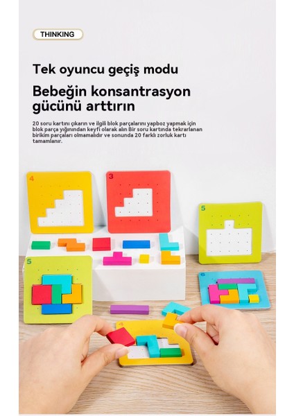 108 Iki Oyuncu Çocuk Eğitimsel Düşünme Bulmacası (Yurt Dışından) fırsatları