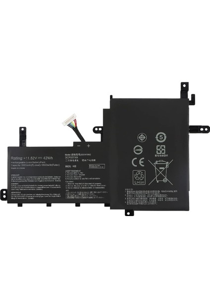 Asus X513U Uyumlu Batarya Pil