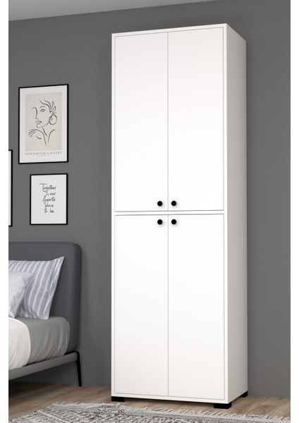 Bükreş No.1 2 Askılı Genç Odası Dolabı