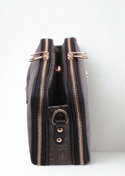 Orta Boy Günlük 5 Bölmeli Çapraz Kadın Omuz Çantası Postacı Çantası LK2-4023 Lacivert fırsatları