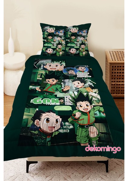 Yeşil Çocuk Yorgan Seti