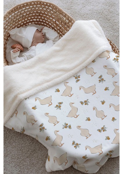 Peluş Çift Yüz Battaniye - Bohem Duck fiyatları