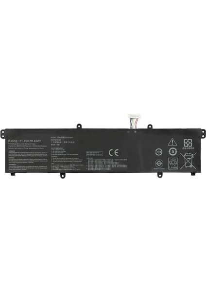 Asus V433F Uyumlu Batarya Pil Model-1