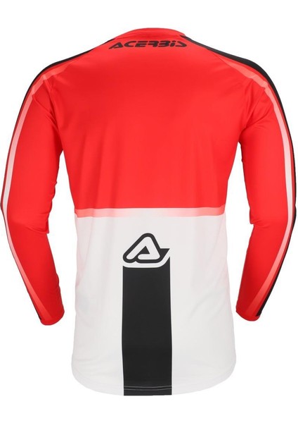 Mx Lınear Lugo Jersey Kırmızı Beyaz fırsatları