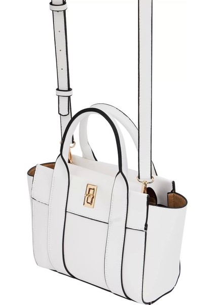 Kadın Mini Tote Vegan Deri El Çantası Gold Toka Günlük ve Iş Trend Tasarım Modern Stil Mükemmel Uyum fiyatları