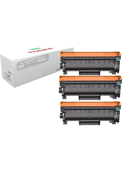 Brother TN-2550XL /MFC-L2861DW Siyah-Beyaz Lazer Yazıcı Toneri 3 Lü Paket