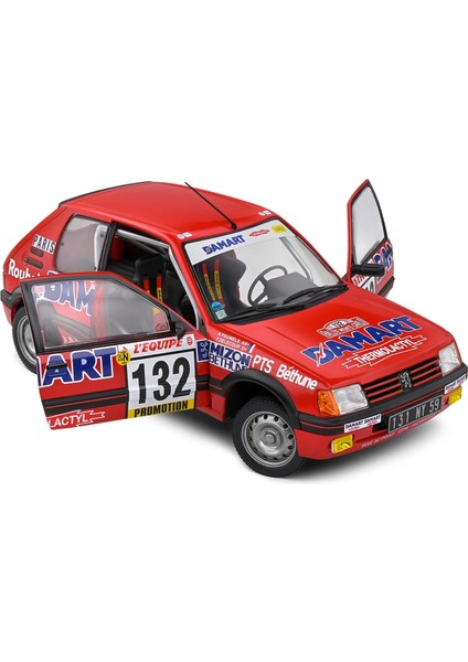 1/18 Peugeot 205 GTI 1,6L – Rallye Monte Carlo – 1986 – #132 Delecour/Pauwels modelleri