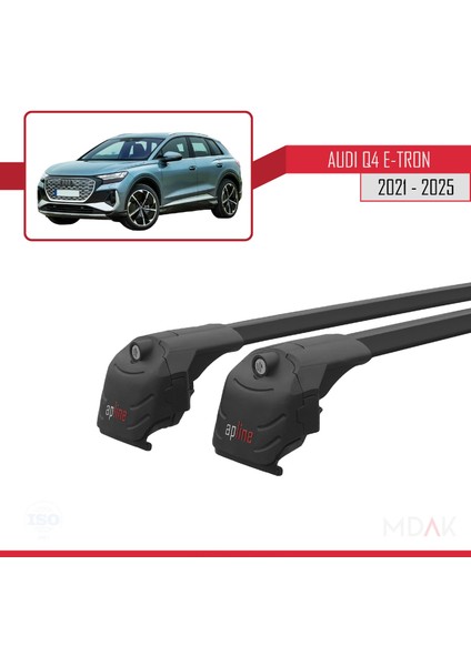 Q4 (F4) E-Tron 2021 ve Sonrası ile Uyumlu Ace-2 Ara Atkı Tavan Barı Siyah 2 Adet modelleri