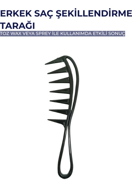 Erkek Saçı Şekil Verme Tarağı - Şekil Tarağı