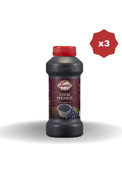 Mini Üzüm Pekmezi 400 gr - (3 Adet)