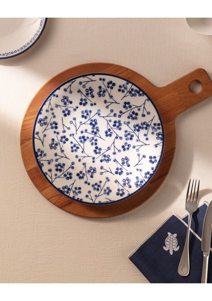 Rêve Bleu Ange Servis Tabağı 25 Cm