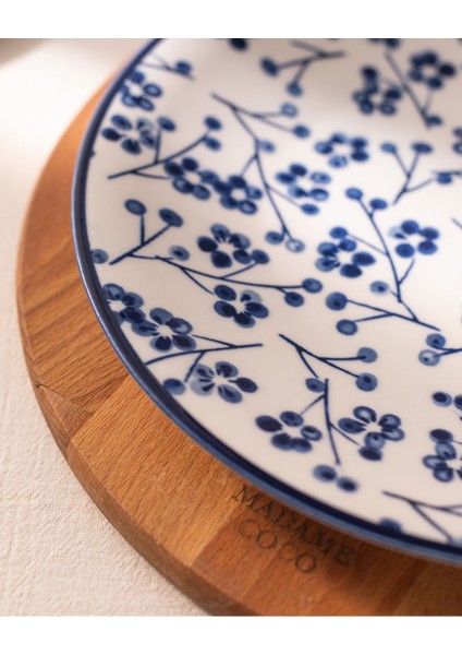 Rêve Bleu Ange Servis Tabağı 25 Cm