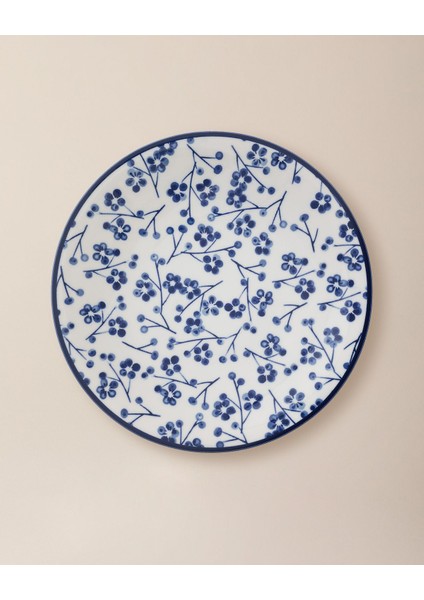 Rêve Bleu Ange Servis Tabağı 25 Cm
