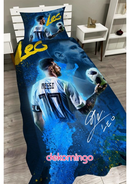 Leo Lionel Messi Bebek ve Çocuk Odası Pike Takımı