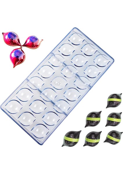 Polikarbon Çikolata Kalıbı Mini Limon