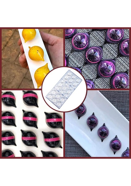 Polikarbon Çikolata Kalıbı Mini Limon