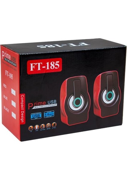 Magicvoice MV-4941 USB Hoparlör Rgb Işıklı Siyah/mavi-Siyah/kırmızı (2*3 Watt - 4 Ohm)