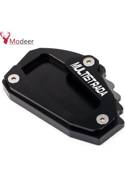 Tüm Siyah Tarzı Ducatı Multistrada Enduroenduro Pro Nc Telescopic Yan Stand Tabanı Pedini Genişletme Uzantı Ayak Pedalı Yan Standı (Yurt Dışından)