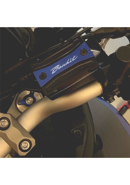 Yeşil Stil Logo Bandit Master Silindir Kapağı Suzuki Bandit Motosiklet Ön Fren Sıvı Deposu Kapağı Için Uyumludur (Yurt Dışından)
