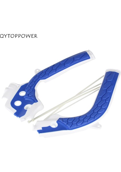 Mavi-Siyah Tarzı Husqvarna Te Fe Fc Sx Sxf Exc Exc-F Kir Motosikleti Için X-Grip Şasi Koruma Kapağı Mx Motokros Ürünü (Yurt Dışından) fiyatları
