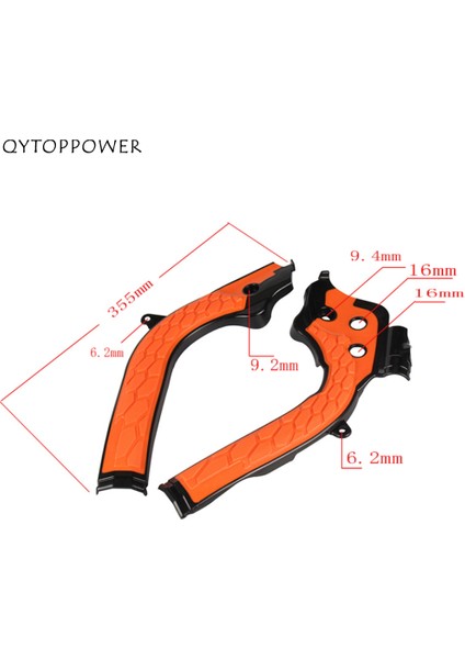 Mavi-Siyah Tarzı Husqvarna Te Fe Fc Sx Sxf Exc Exc-F Kir Motosikleti Için X-Grip Şasi Koruma Kapağı Mx Motokros Ürünü (Yurt Dışından) fırsatları